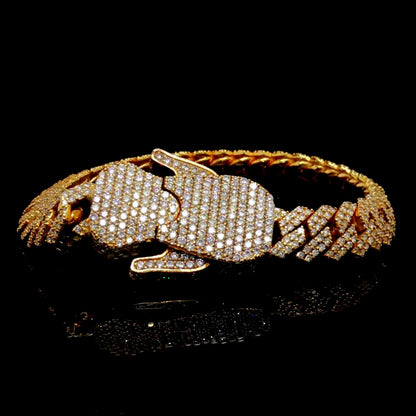 11MM Diamond Cuban Bracelet