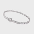 Lab Diamond Tennis Bracelet 11 Pointer