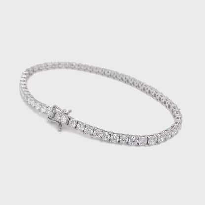 11 Pointer Lab Diamond Tennis Bracelet