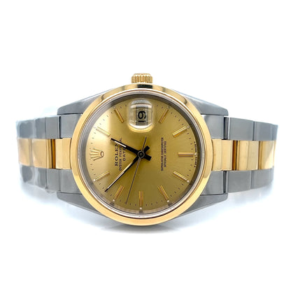 Rolex Oyster Perpetual 34MM Champagne Dial