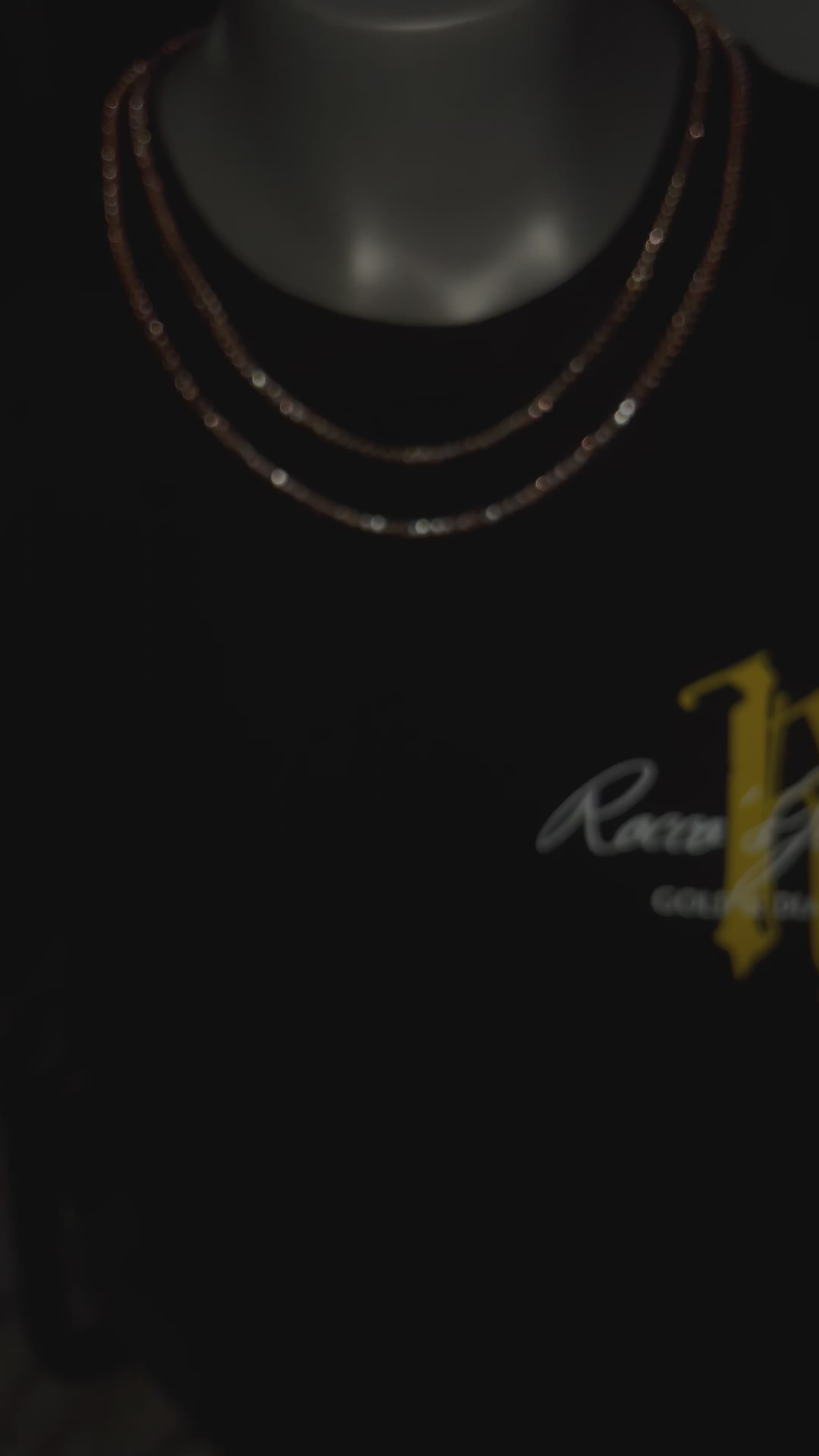 Diamond Cut Rose Gold Franco Chain