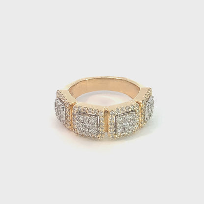 2ct Diamond Mens Band