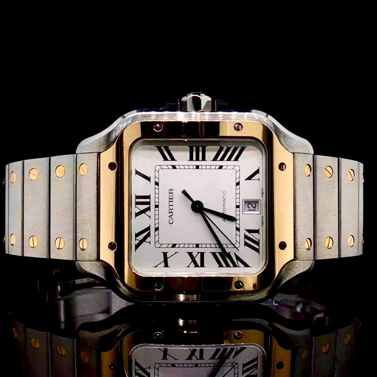 Cartier Santos Large Two Tone