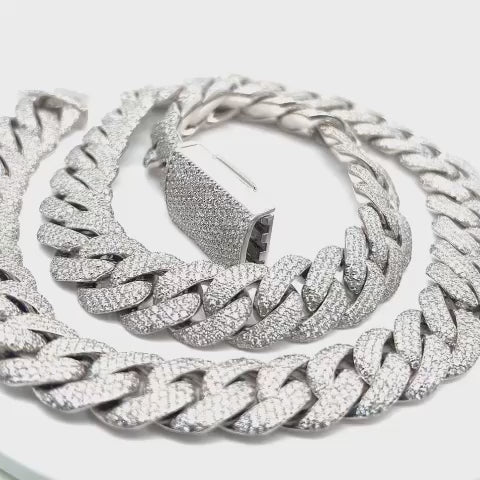 Pavé Diamond Miami Cuban Link