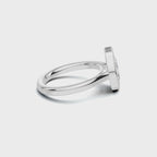2 CT Pear Lab Diamond Bezel Engagement Ring