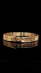 Magnetic Flexible Wrap Bracelet 18K Yellow Gold