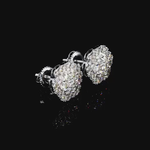 The Sorrentini Diamond Earring 14k