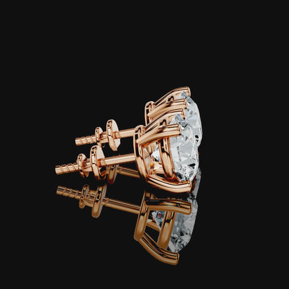 2CT Lab Diamond Studs