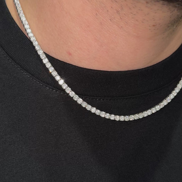 16Pt Diamond Tennis Chain