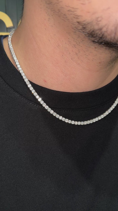 16Pt Diamond Tennis Chain