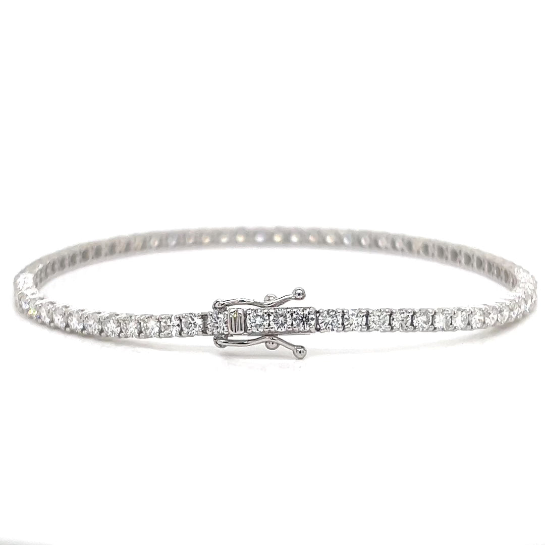 6 Pointer Diamond Tennis Bracelet