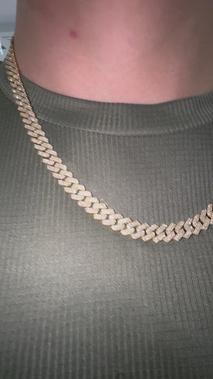 8MM VS2 Diamond Cuban chain