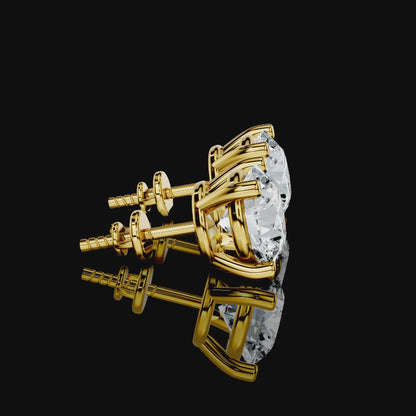 2CT Lab Diamond Studs