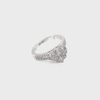 1.5CT Heart-Set Diamond Ring