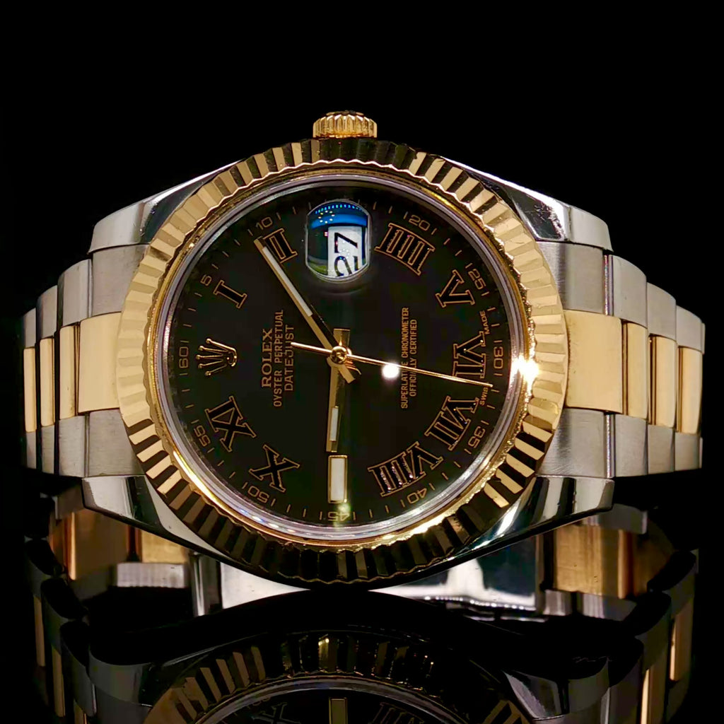 Two Tone 18k Rolex Datejust II 41MM