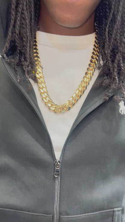 15MM Handmade Miami Cuban Link