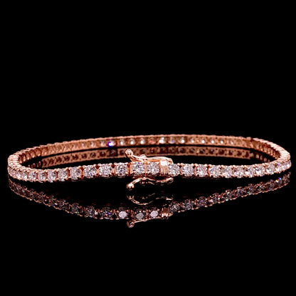 14K Classic Tennis Bracelets