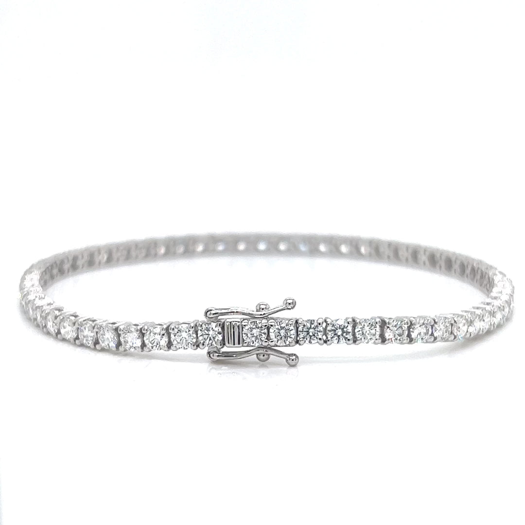 8 Pointer Diamond Tennis Bracelet