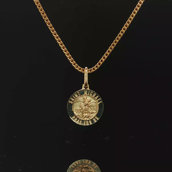 Saint Michael Medallion Chain Set