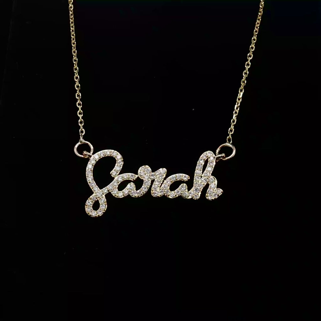 Diamond Name Necklace