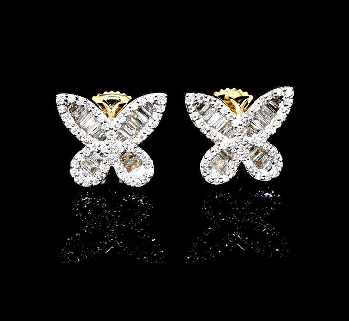 Butterfly Diamond Earrings