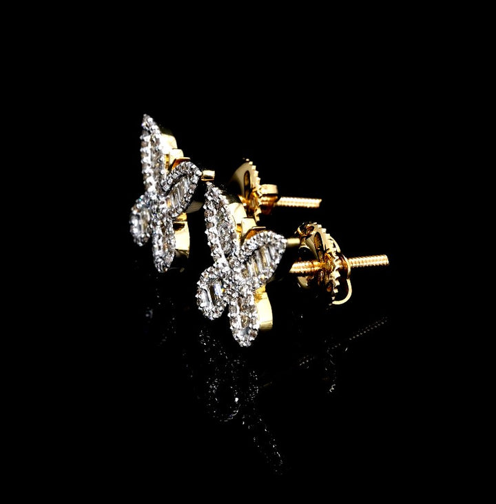 Butterfly Diamond Earrings