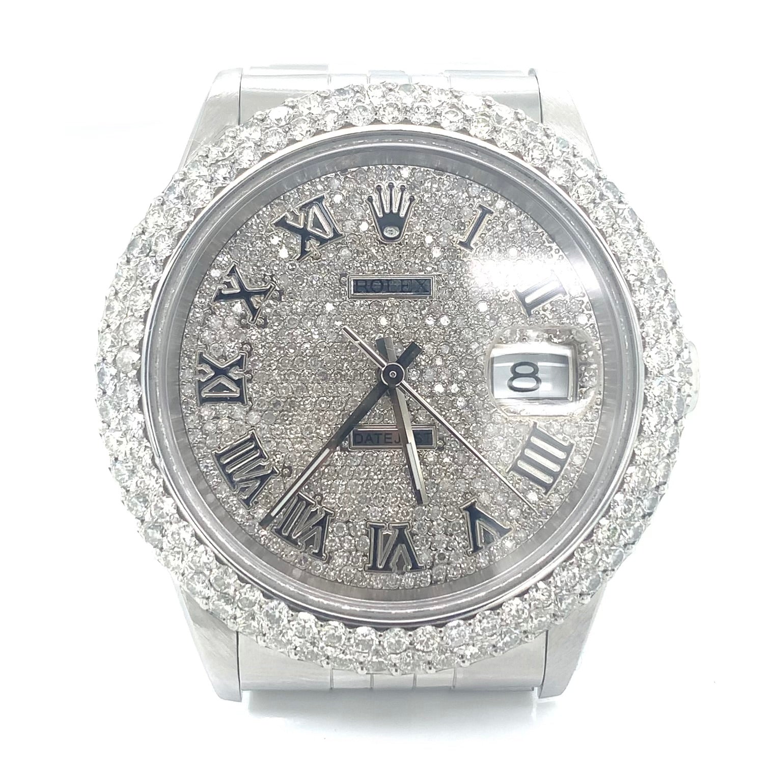 Rolex Datejust With Diamond Bezel