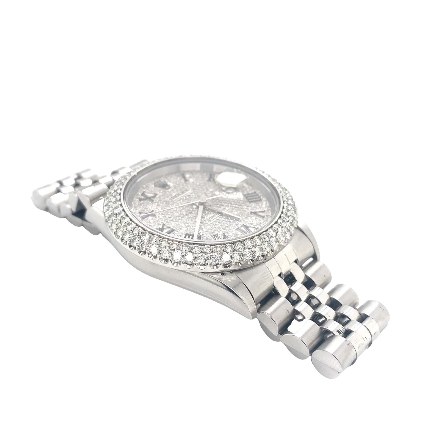 Rolex Datejust With Diamond Bezel