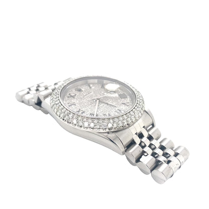 Rolex Datejust With Diamond Bezel