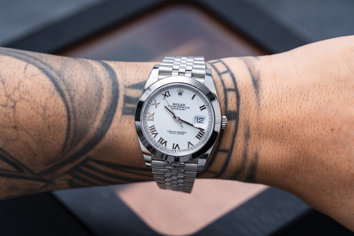 Steel Rolex Datejust 41MM Jubilee