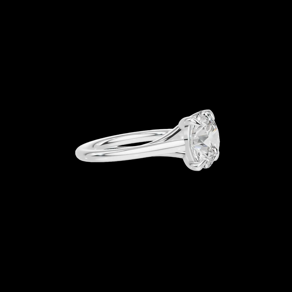 Iconic 4 CT Round Brilliant Solitaire Diamond Ring