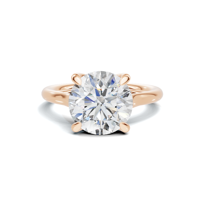 Iconic 4 CT Round Brilliant Solitaire Diamond Ring