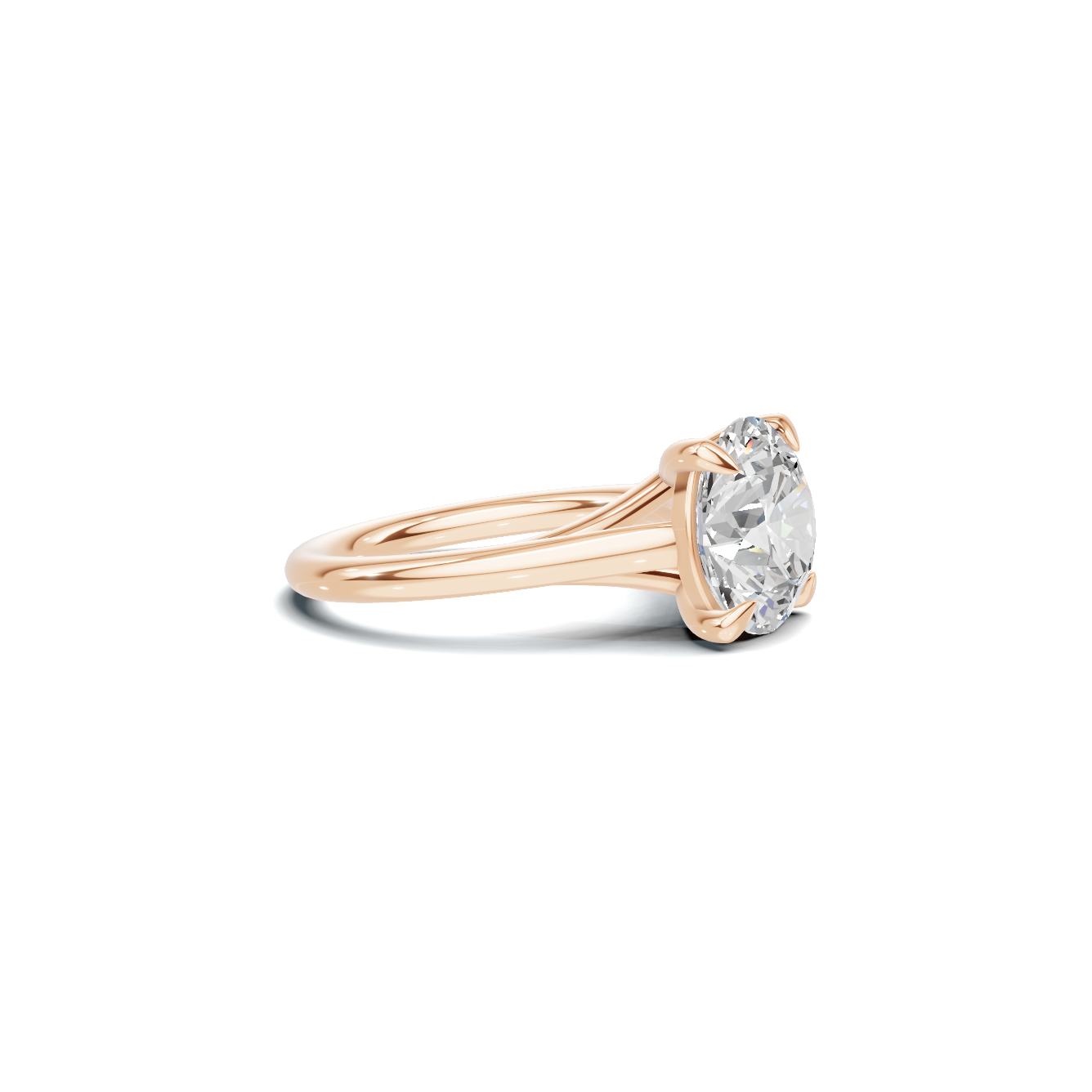 Iconic 4 CT Round Brilliant Solitaire Diamond Ring