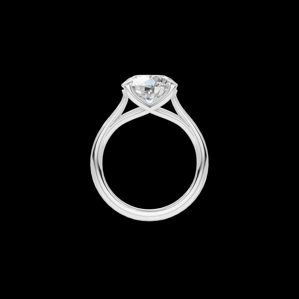 Iconic 4 CT Round Brilliant Solitaire Diamond Ring