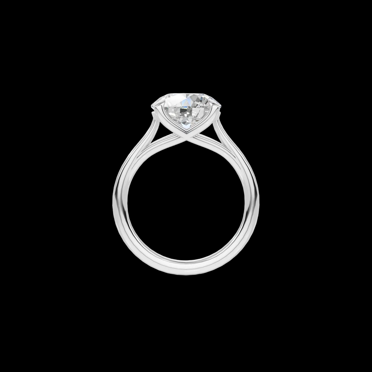 Iconic 4 CT Round Brilliant Solitaire Diamond Ring
