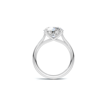 Iconic 4 CT Round Brilliant Solitaire Diamond Ring