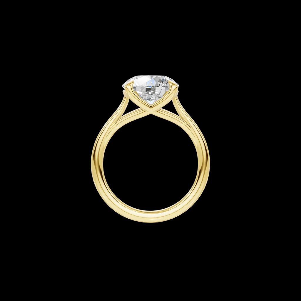 Iconic 4 CT Round Brilliant Solitaire Diamond Ring