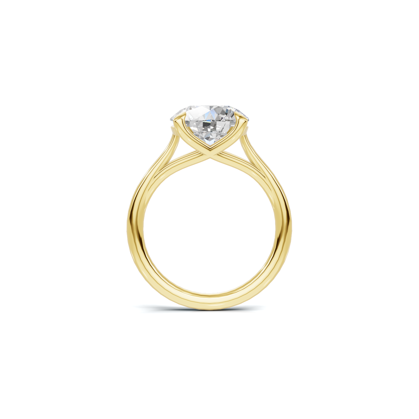 Iconic 4 CT Round Brilliant Solitaire Diamond Ring