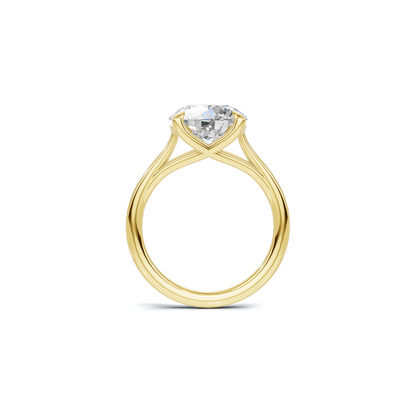 Iconic 4 CT Round Brilliant Solitaire Diamond Ring