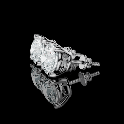 2CT Lab Diamond Studs