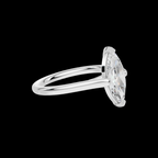 Elegant 2 CT Marquise Solitaire Diamond Ring