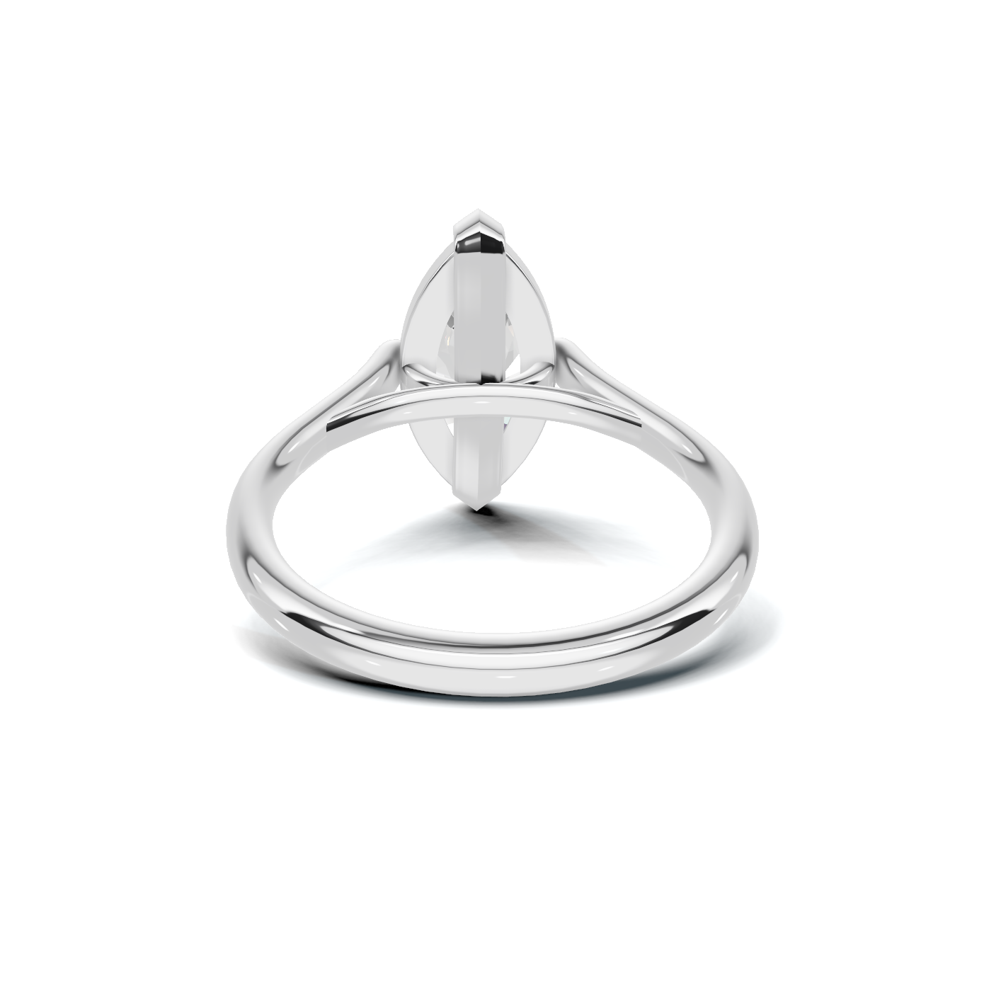 Elegant 2 CT Marquise Solitaire Diamond Ring