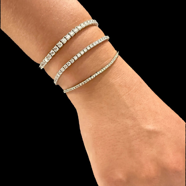 Classic Tennis Bracelets 14K
