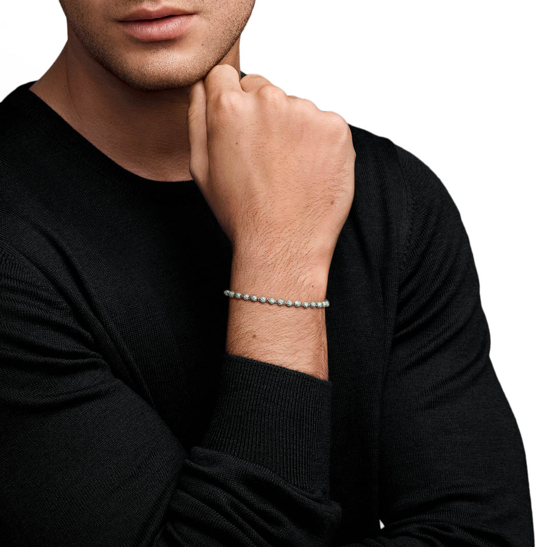 DIAMOND BALL BRACELET (4mm)