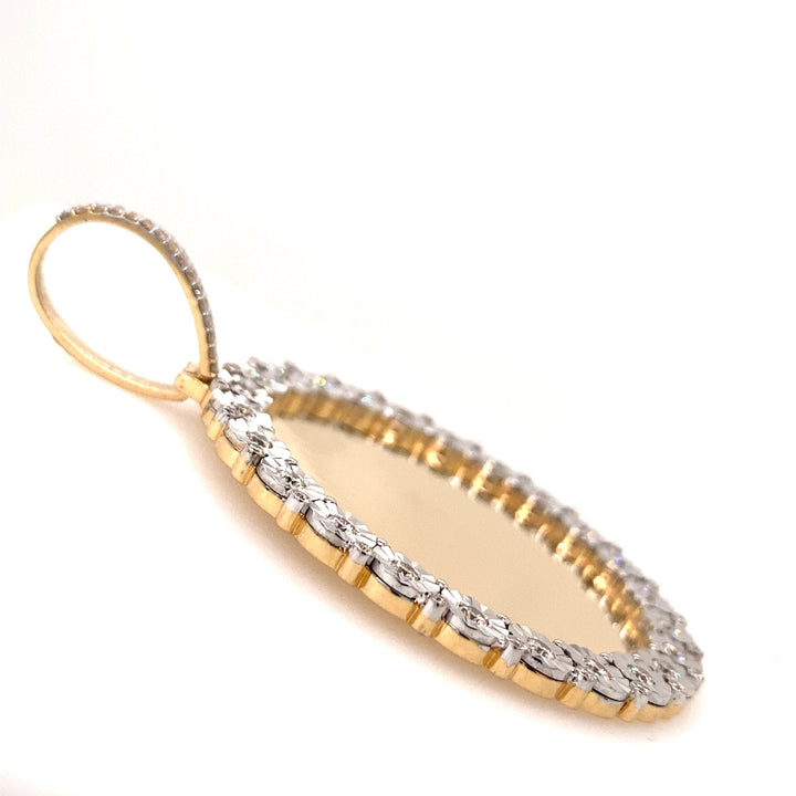 10k Gold and 1.50 CTW Diamond Pendant - Rocco's Jewelry
