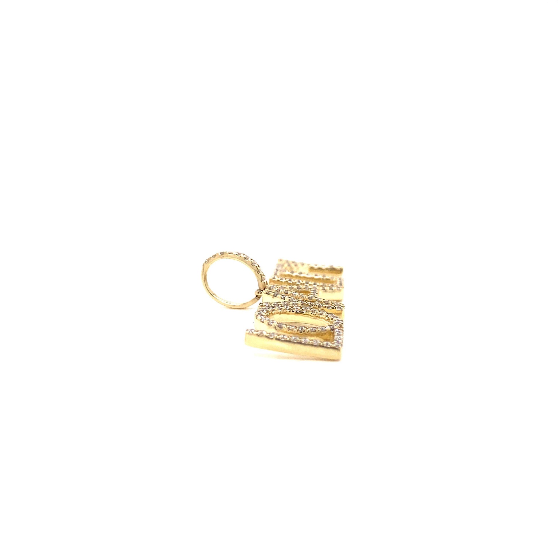10k Gold and 1 CTW Diamond Loyalty Pendant