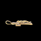 Gold and Diamond Crucifix