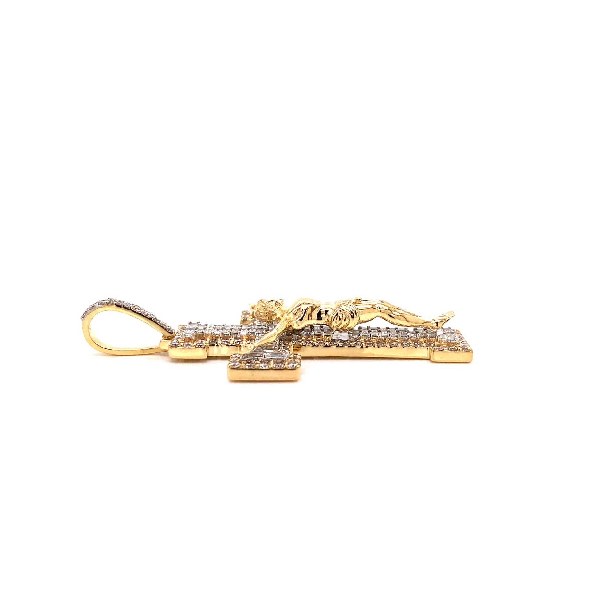 Gold and Diamond Crucifix