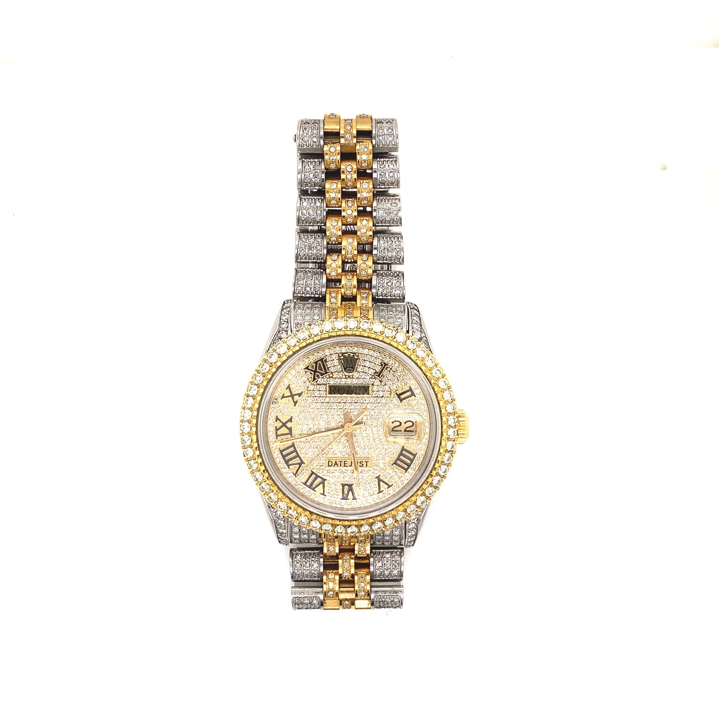 Rolex Datejust Diamond Two-Tone Yellow - 36MM