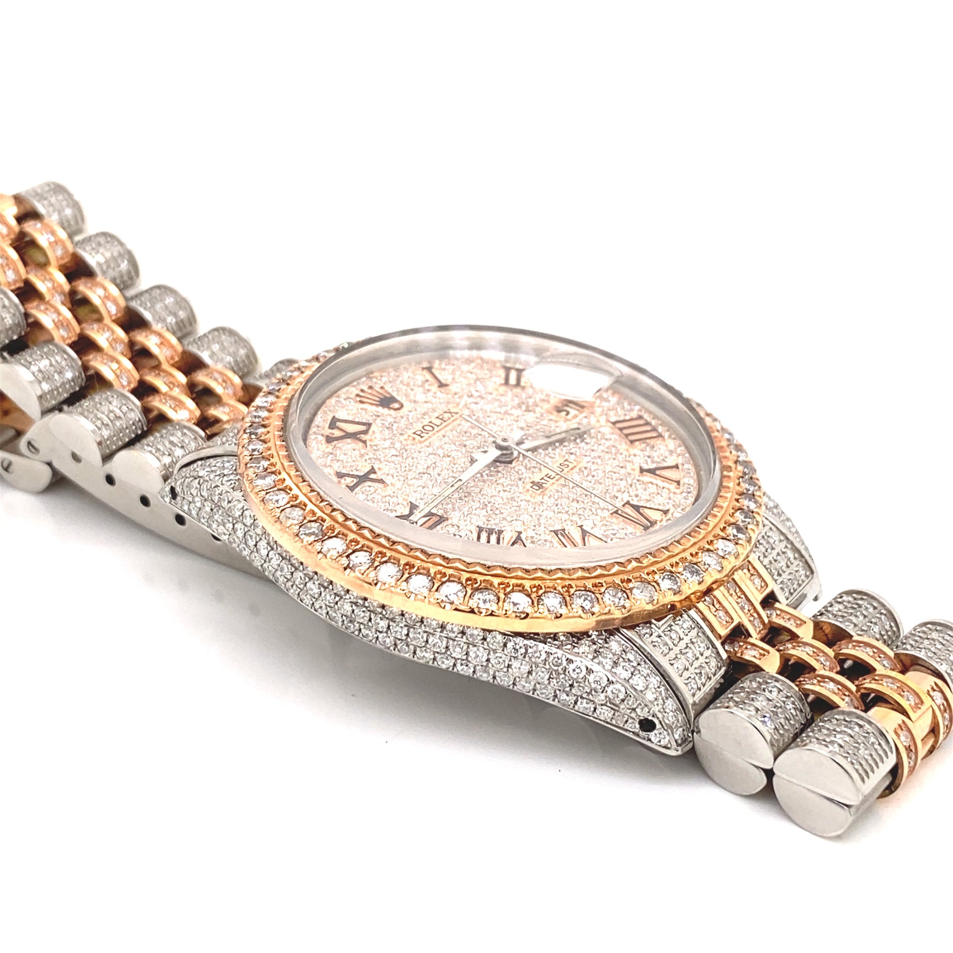 36MM Rolex Datejust Watch Rose Gold